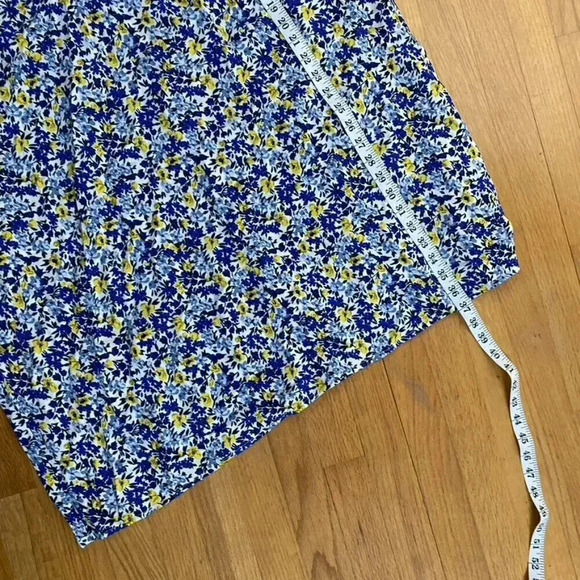 Old Navy Yellow and Blue Floral Shift Dress - Picture 11 of 11